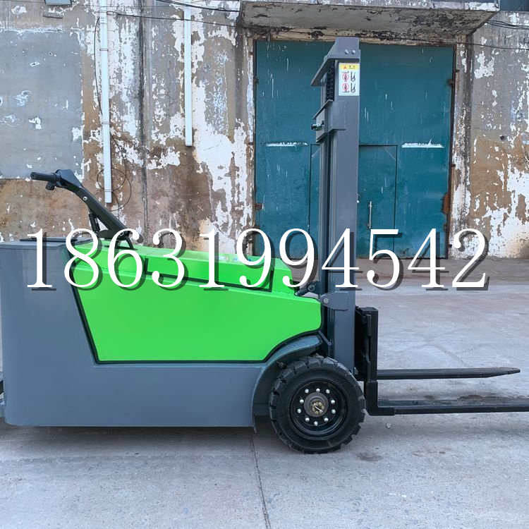 汤阴县小型电动叉车1吨2吨步行站驾式电瓶堆高充电装卸车液压升降车铲车